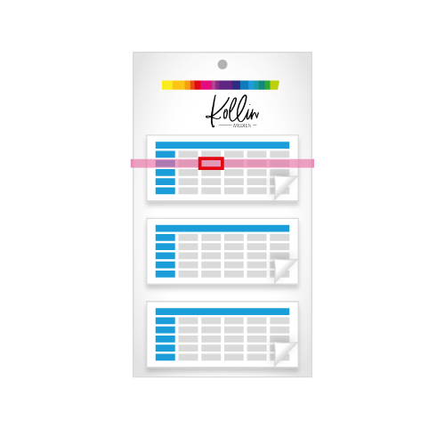 Mehrblock-Wandkalender (mit Abriss)