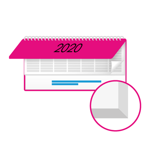 Tischquerkalender (Hardcover)