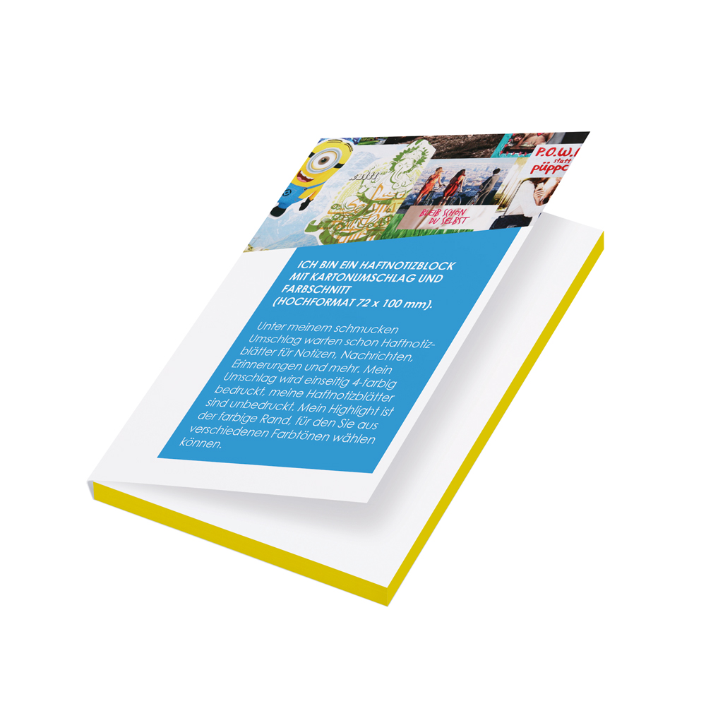 zu den Haftnotizen mit Kartonumschlag Button zum Produkt